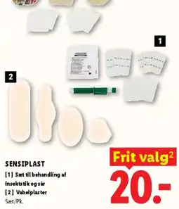 Lidl SENSIPLAST - Plastre og forbindinger tilbud