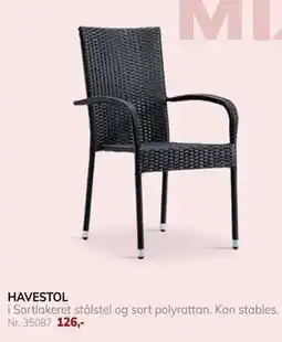 Daells Bolighus HAVESTOL tilbud