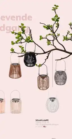 Daells Bolighus SOLAR LAMPE tilbud