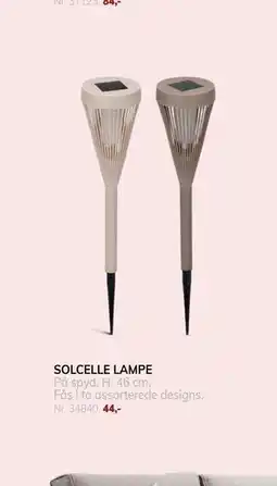 Daells Bolighus SOLCELLE LAMPE tilbud
