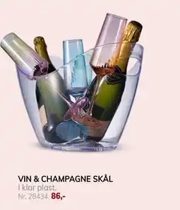 Daells Bolighus VIN & CHAMPAGNE SKÅL tilbud