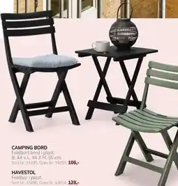 Daells Bolighus CAMPING BORD tilbud