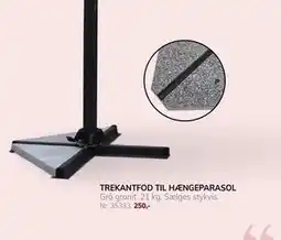 Daells Bolighus TREKANTFOD TIL HÆNGEPARASOL tilbud