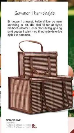 Daells Bolighus PICNIC KURVE tilbud