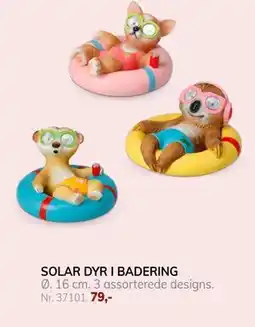 Daells Bolighus SOLAR DYR I BADERING tilbud