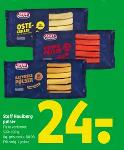 Coop 365 Steff Houlberg pølser tilbud