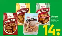 Coop 365 Pågen Gifflar eller Vanillas tilbud