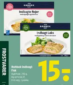 Coop 365 Rahbek indbagt fisk tilbud