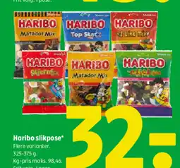 Coop 365 Haribo slikpose tilbud