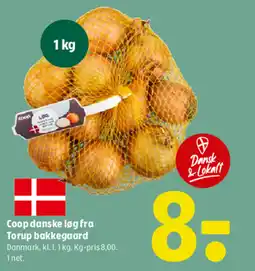 Coop 365 Coop danske løg fra Torup bakkegaard tilbud