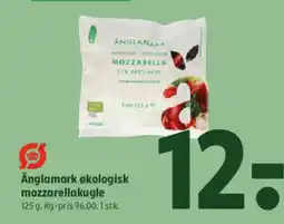 Coop 365 Änglamark økologisk mozzarellakugle tilbud