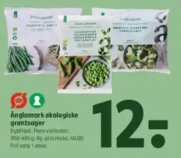 Coop 365 Änglamark økologiske grøntsager tilbud