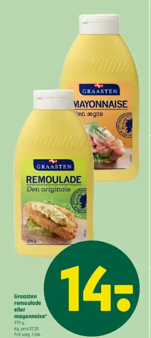 Coop 365 Graasten remoulade eller mayonnaise tilbud