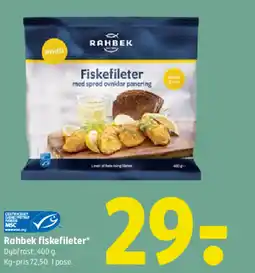 Coop 365 Rahbek fiskefileter tilbud