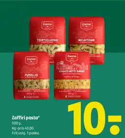 Coop 365 Zaffiri pasta tilbud