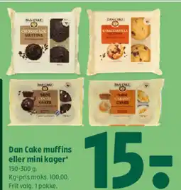 Coop 365 Dan Cake muffins eller mini kager tilbud