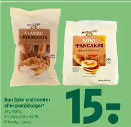 Coop 365 Dan Cake croissanter eller pandekager tilbud