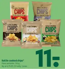 Coop 365 Kettle cooked chips tilbud