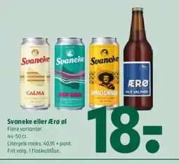 Coop 365 Svaneke eller Ærø øl tilbud