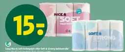 Coop 365 Coop Nice & Soft toiletpapir eller Soft & Strong køkkenrulle tilbud