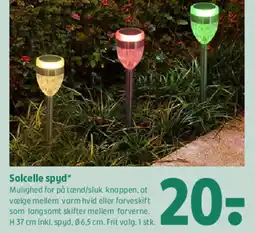 Coop 365 Solcelle spyd tilbud
