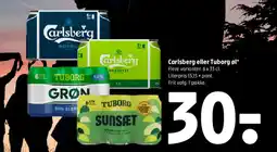 Coop 365 Carlsberg eller Tuborg øl tilbud