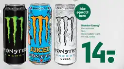 Coop 365 Monster Energy tilbud