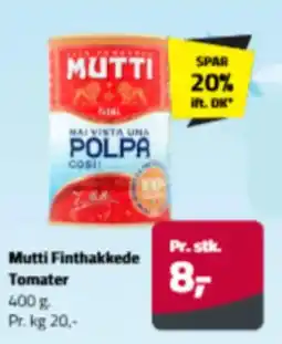 Fleggaard Mutti Finthakkede Tomater tilbud