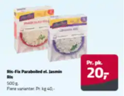 Fleggaard Ris-Fix Paraboiled el. Jasmin tilbud