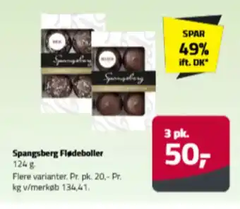 Fleggaard Spangsberg Flødeboller tilbud
