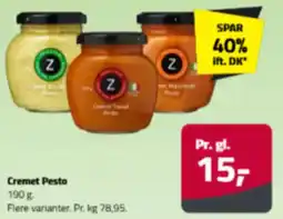 Fleggaard Cremet Pesto tilbud