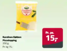 Fleggaard Karolines Køkken Pizzatopping tilbud