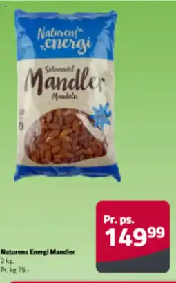 Fleggaard Naturens energi mandler tilbud