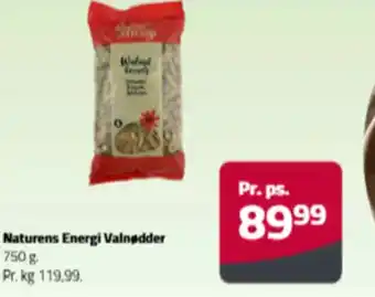 Fleggaard Naturens Energi Valnødder tilbud