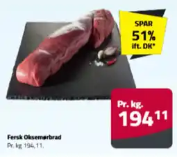 Fleggaard Fersk Oksemørbrad tilbud