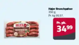 Fleggaard Højer Brunchpølser tilbud