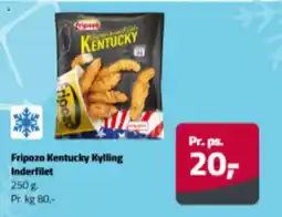Fleggaard Fripozo Kentucky Kylling Inderfilet tilbud