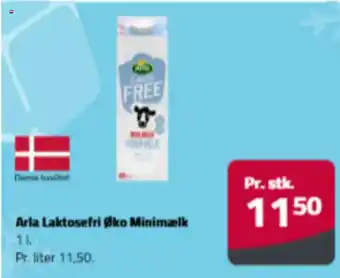 Fleggaard Arla Laktosefri Øko Minimælk tilbud
