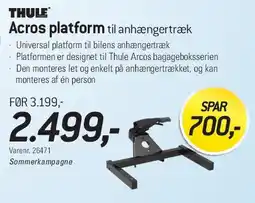Thansen Thule Acros platform (til anhængertræk) tilbud