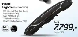 Thansen Thule Tagboks Motion 3 XXL tilbud