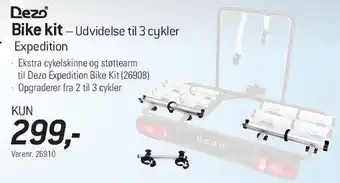 Bike kit - Udvidelse til 3 cykler