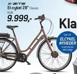 Thansen X-ZITE El-cykel 28 Classic tilbud