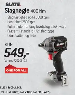 Thansen SLATE Slagnøgle 400 Nm tilbud