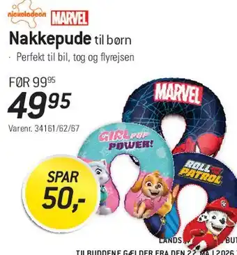 Thansen Nakkepude til børn tilbud