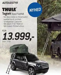 Thansen Thule Tagtelt Tepui Foothill tilbud