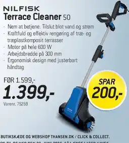 Thansen Terrace Cleaner 50 tilbud