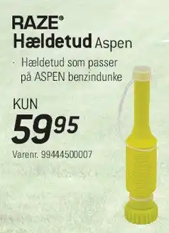 Thansen Hældetud (Aspen) tilbud