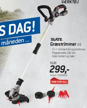 Thansen Græstrimmer 2i1 tilbud