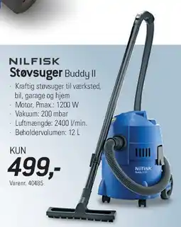 Thansen Støvsuger Buddy II tilbud