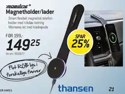 Thansen Magnetholder/lader tilbud